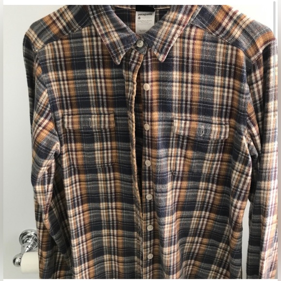 Patagonia | Fjord Flannel Shirt size 8 - Picture 2 of 3